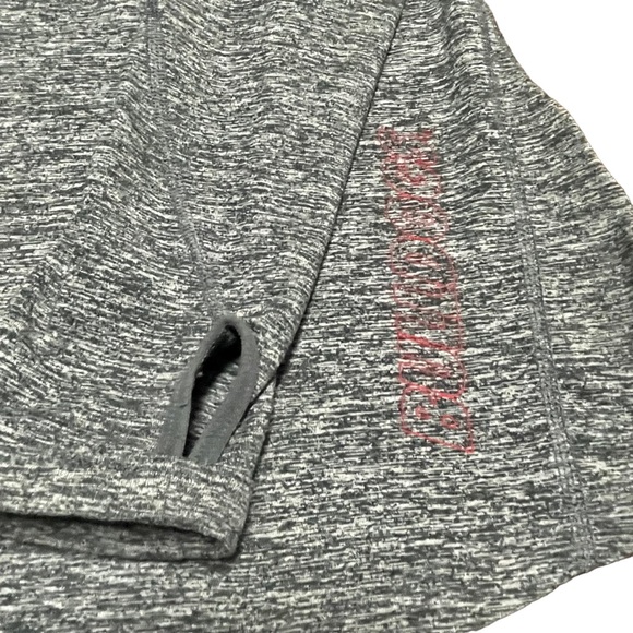 Nike Georgia Bulldogs Women's Quarter 1/4 Zip Dri-FIT Pullover Gray Red - Medium - Picture 4 of 8